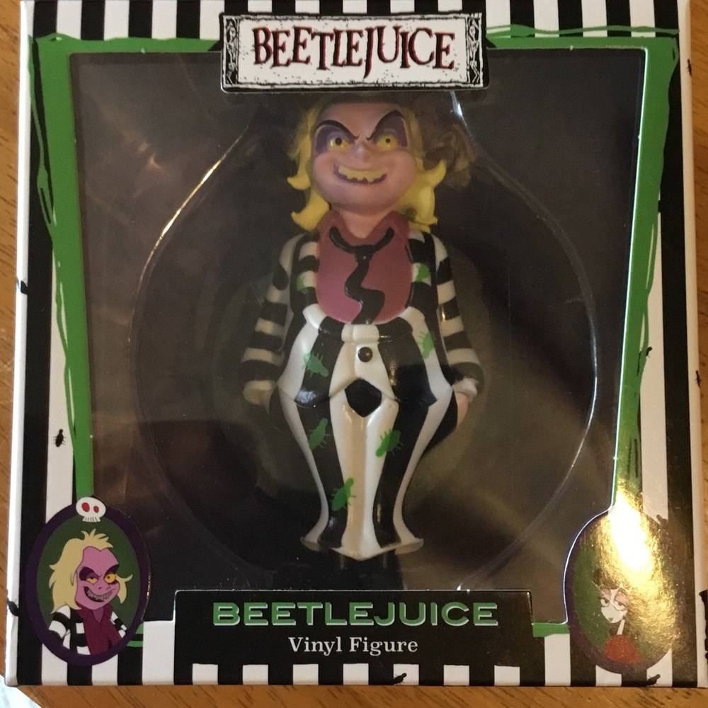 Beetlejuice Vinyl action Figure new